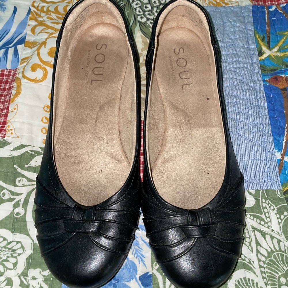 Soul Naturalizer Black Flats